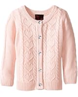 Girls Rule Girls' Striped Lurex Cardigan Sweater