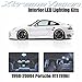 XtremeVision Porsche 911 (996) 1998-2004 (7 Pieces) Cool White Premium Interior LED Kit Package + Installation Tool