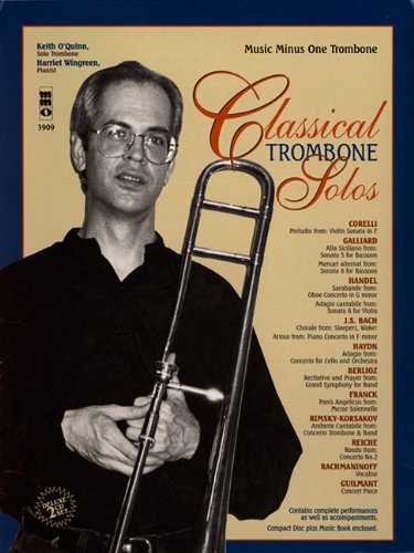 Music Minus One Trombone: Classical Trombone Solos (2CD Set) (Music Minus One (Numbered))