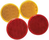 Reese Towpower 73817 Amber Reflector - 2 Pack