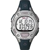 Timex Women's T5K411 IRONMAN 30-Lap Traditional Silver and Light Pink Resin Strap Sport Watch