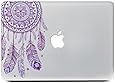 iCasso Dream Catcher Removable Vinyl Decal Sticker Skin for Apple Macbook Pro Air Mac 13" inch / Unibody 13 Inch Laptop (Purple)