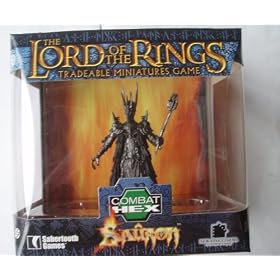 The Lord Of The Rings Tradeable Miniature Game Combat Hex Sauron