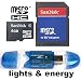 4GB Micro SDHC SD 4 GB Speicherkarte f�r Nokia Lumia 800 / Lumia 710 / E7-00 / 700 / 500 / Oro / X7-00 / E6-00 / C2-01 / C5-03 / C6-01 / C3 Touch / Type / E7-00 / C7-00 / 5250 / X3 / X6 / 5228 / C1-02 / C1-01 / X2 / N8 / E5 / C6 / C3 / C5 / 6303i classic / 2710 Navigation / 7230 / 6700 slide / X3 / N97 mini / N900 / 5230 / 5800 / E63 / E71 / E66 + Lights and Energy Micro USB SDHC Reader
