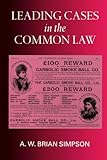 Leading cases in the common law