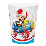 Mario Kart Wii 9 oz. Cups (8) Party Supplies