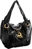BIG BUDDHA Valentine Shoulder Bag,Black,one size
