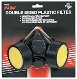 SAFETY DUAL-CARTRIDGE RESPIRATOR FILTER