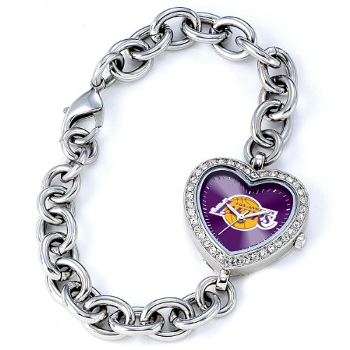 Gametime Los Angeles Lakers Ladies Heart Series Watch