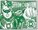 Search : Green Lantern - Duotone Metal Tin Sign 16"w X 12.5"h