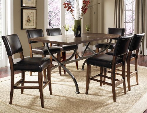 Hillsdale Cameron Parsons 7-Piece Counter Height Dining Set