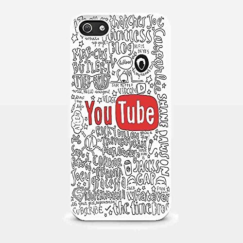 The Youtubers Collage Quotes for Iphone and Samsung Galaxy Case (iPhone 5c White)