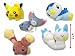 Search : Buneary, Glameow, Pachirisu, Pikachu, Piplup - Pokemon DP Relaxed Pose ~4