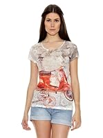 Janis Camiseta Manga Corta Emilia (Multicolor)