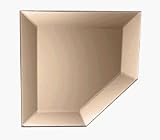 C.R. LAURENCE 3442002 CRL Bronze 2 Mitered Beveled Mirror Corner