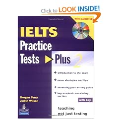 IELTS Practice Tests Plus 2 with Key and CD Pack