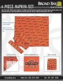 Buy 4 Piece Napkin Set 4 Pc Napkin Set by Broad Bay