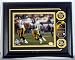 Jerome Bettis Framed Autographed/Hand Signed Pittsburgh Steelers 8x10 Photo Mint with...