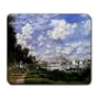 Claude Monet The Port At Argenteuil Painting Mouse Pad
