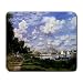 Claude Monet The Port At Argenteuil Painting Mouse Pad
