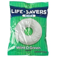 LifeSavers Wint-O-Green Hard Candy, 6.25-Ounce Bags (Pack of 12)