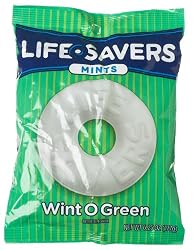 LifeSavers Wint-O-Green Hard Candy, 6.25-Ounce Bags (Pack of 12)