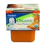 Gerber 2nd Foods Organic Sweet Potatoes -8 Pack, 16 Servings&nbsp;