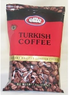 Elite Ground Roasted Turkish Coffee, 3.5 Ounce -- 48 per case.