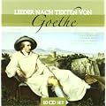 Lieder Nach Texten Von Goethe (Plus H�rbuch)