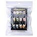6 Pairs Assorted Colors Owl NightHawk Enamel Paint Cute Stud Earrings Stainless Steel Pin, Hypoallergenic