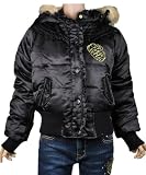 Rocawear Girls Satin Bomber Jacket