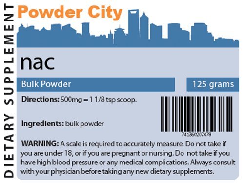 N-Acetyl L-Cysteine (NAC) (125 Grams) N-Acetyl L-Cysteine (NAC) (125 Grams)