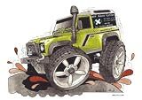 Review The Moneyman  / LAND ROVER DEFENDER KOOLART image ceramic mug 1804