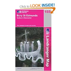 Bury St.Edmunds, Sudbury and Stowmarket (Landranger Maps) (OS Landranger Map)