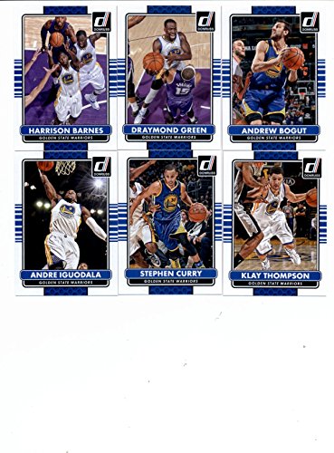 2014/15 Donruss Basketball Team Set (Veterans)- Golden State Warriors (7 Cards)> Klay Thompson,Andre Iguodala,Stephen Curry,Andrew Bogut,Draymond Green,David Lee,Harrison Barnes
2014/15 Donruss Basketball Team Set (Veterans)- Golden State Warriors (7 Cards)> Klay Thompson,Andre Iguodala,Stephen Curry,Andrew Bogut,Draymond Green,David Lee,Harrison Barnes