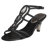 JRenee Womens Aloha Ankle Strap Sandal