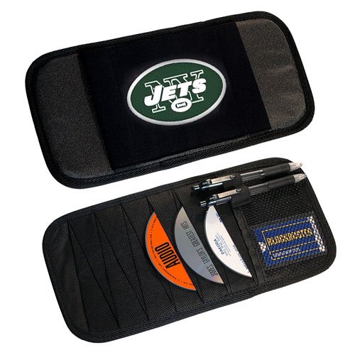 ProMark CSY-8162066521 New York Jets NFL 12-Disc CD Visor at Amazon.com