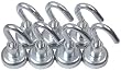 7 Neodymium Hook Magnets - Each Holds up to 12 Pounds