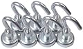 7 Neodymium Hook Magnets - Each Holds up to 12 Pounds