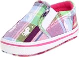 Ralph Lauren Layette Bal Harbour Repeat Slip-On Sneaker (Infant/Toddler)
