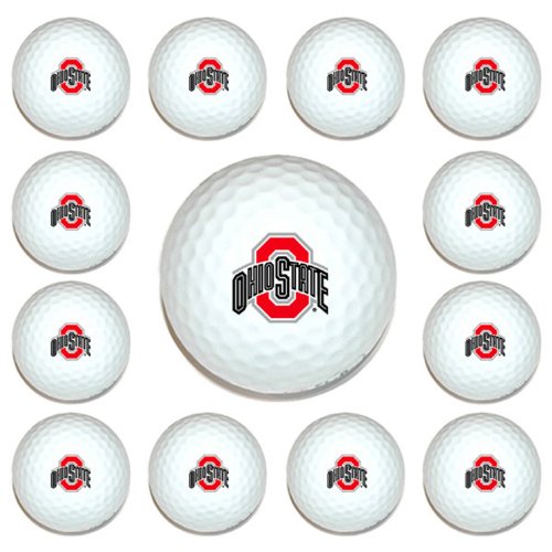 Ohio State Buckeyes Dozen Pack Of Golf Balls From Team Golf