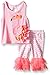 Mud Pie Girls' Flamingo 2-Piece Set, Multi, 2T