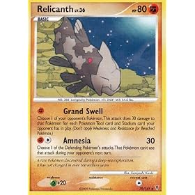 Pokemon Platinum Supreme Victors Single Card Relicanth #79 Uncommon