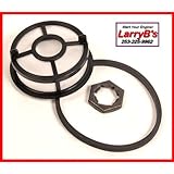 Fuel heater screen, nut and gasket, Dodge Cummins 1994-1998 12 Valve