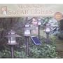 Set of 4 Solar Aluminum Lights - Bronze Finish