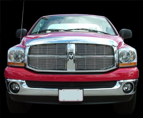 Bully Imposter Series Chromed ABS Grille Insert Imposter Grille Insert Jeep Wrangler 2007 to 2008