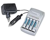 Ansmann Powerline 4 Mobil Ladegerät für Micro AAA, Mignon AA und 9V Block günstig Ansmann Powerline 4 Mobil Ladegerät für Micro AAA, Mignon AA und 9V Block kaufen