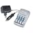 Ansmann Powerline 4 Mobil Ladeger�t f�r Micro AAA, Mignon AA und 9V-Block