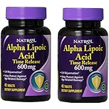 Natrol Alpha Lipoic Acid Time Release - 600 Mg - 45 Tablets (Pack of 2)