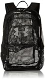 Under Armour Unisex Under Armour Worldwide Mesh Backpack, black, One Size